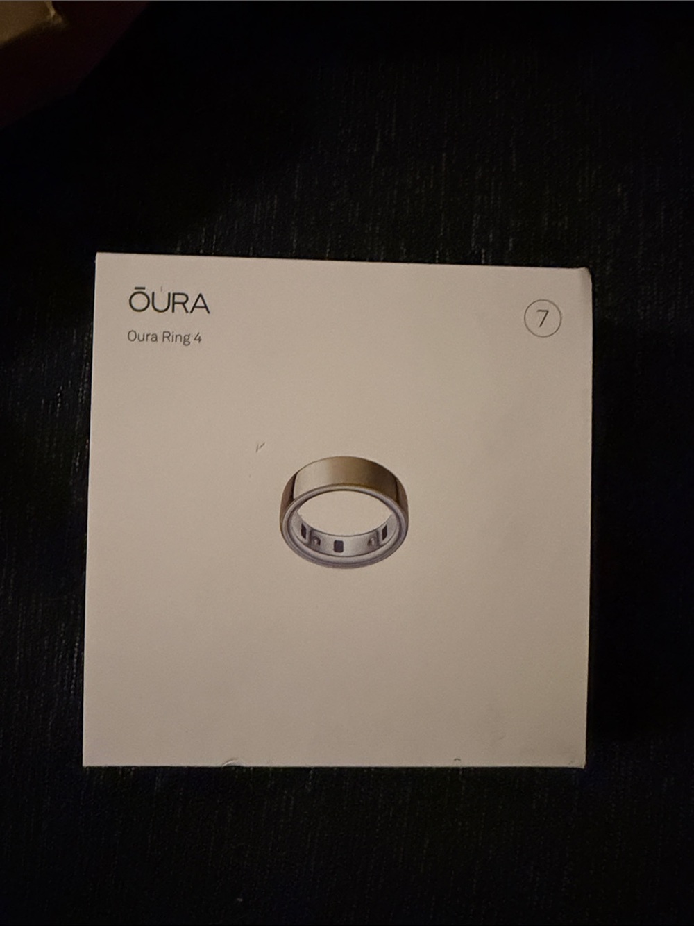 Oura Ring 4 Gold - Size 7